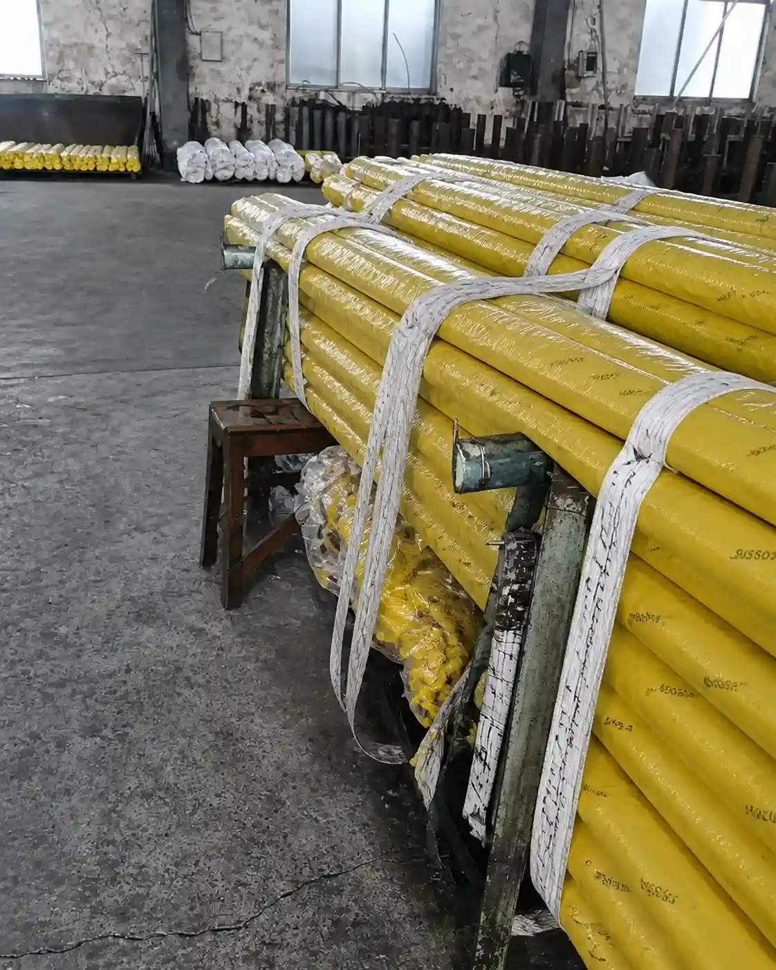 Peeled stainless steel bar bundles for machining stock and custom cutting
